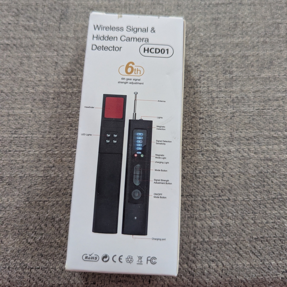 Wireless Signal & Hidden Camera Detector